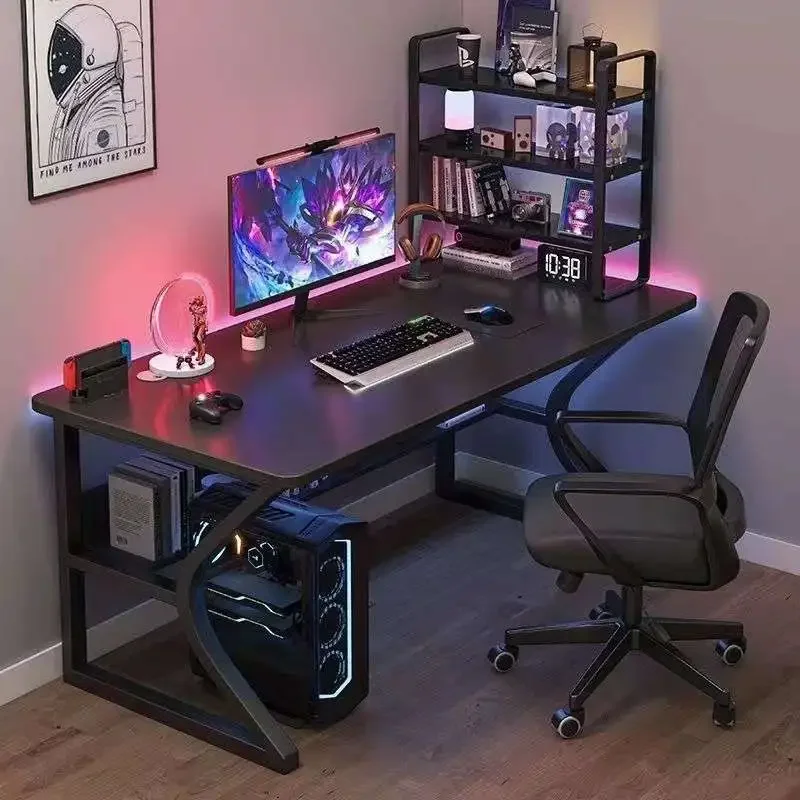 Desk Setup White - Q Console minimaliste bureaux d'ordinateur organisateurs