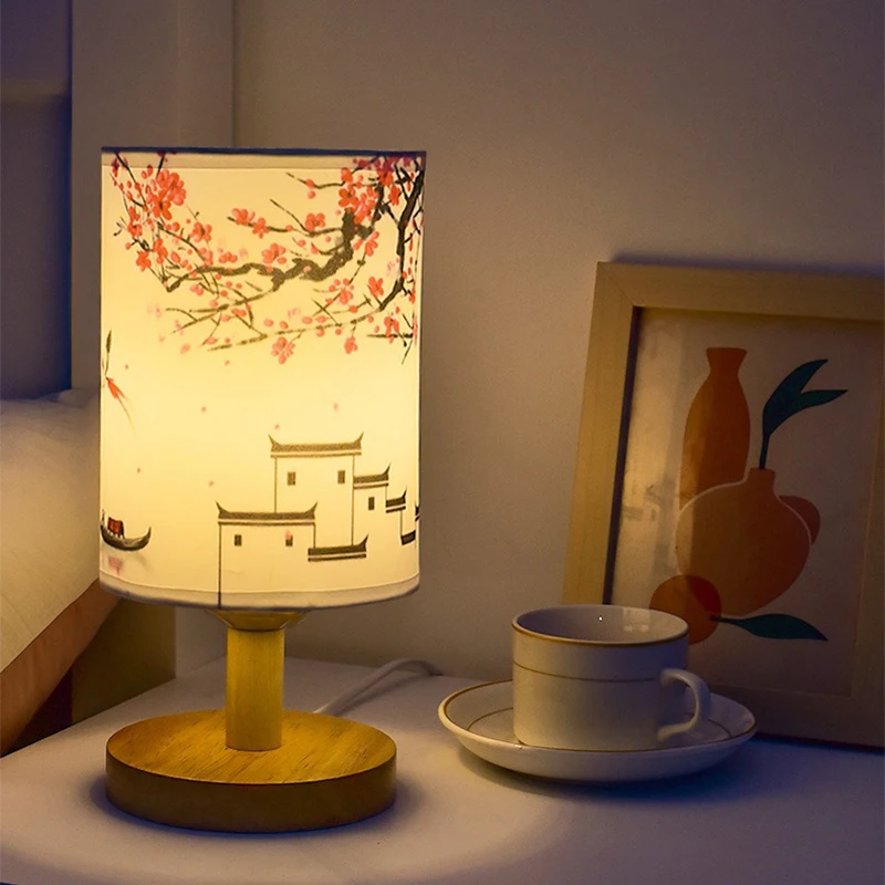 Desk Setup White - Lampes de Table LED décoration fleur