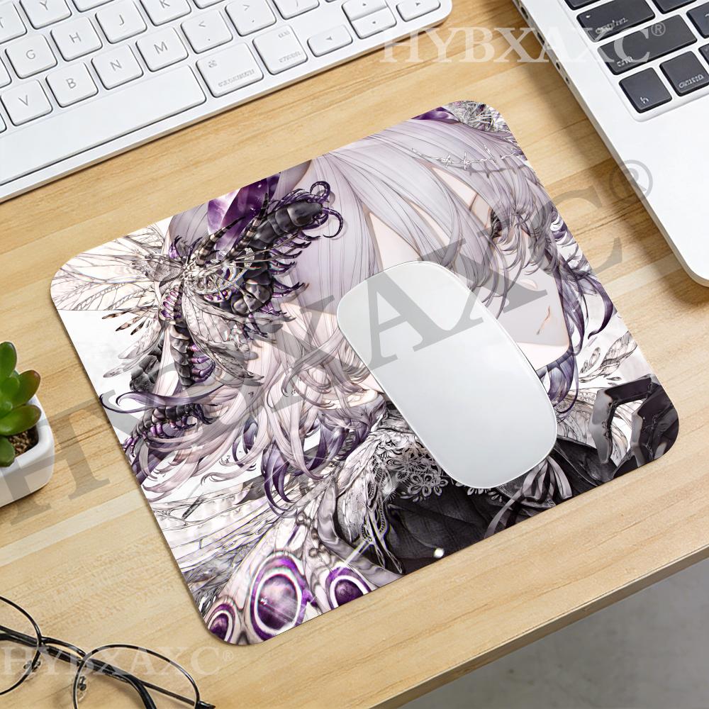 Desk Setup Or Set Up - Tapis de Souris Élégant HYBXAXC Argenté