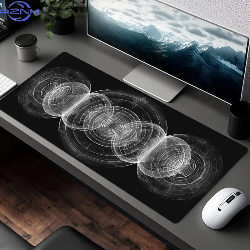 Desk Setup Or Set Up - Grand tapis de souris à motif