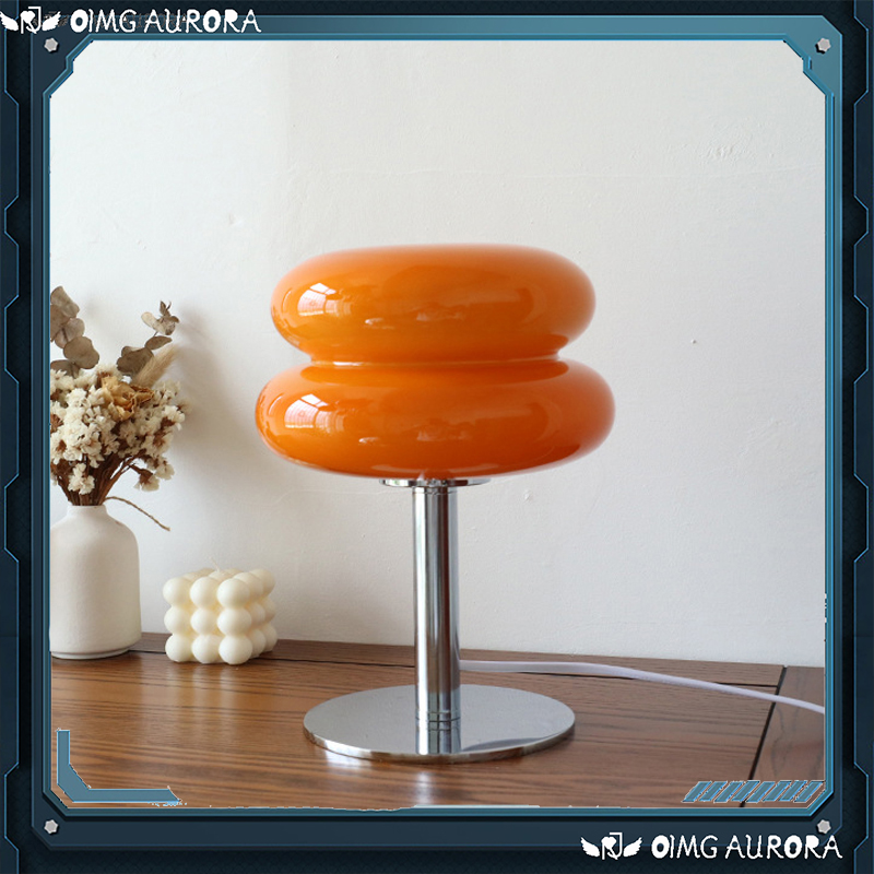 Desk Setup Girl - Lampe de Table en verre Macaron,