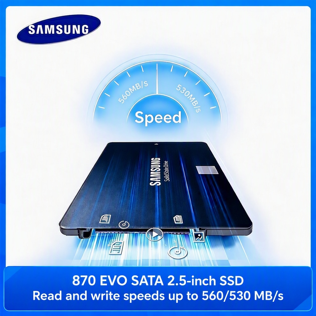 Samsung Ssd Evo 870 - Disque SSD interne SAMSUNG SSD 870