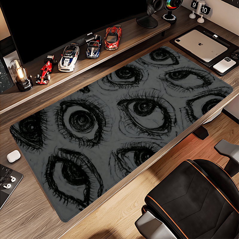 Desk Setup Natural - Tapis de souris gaming CIFBUY Art,