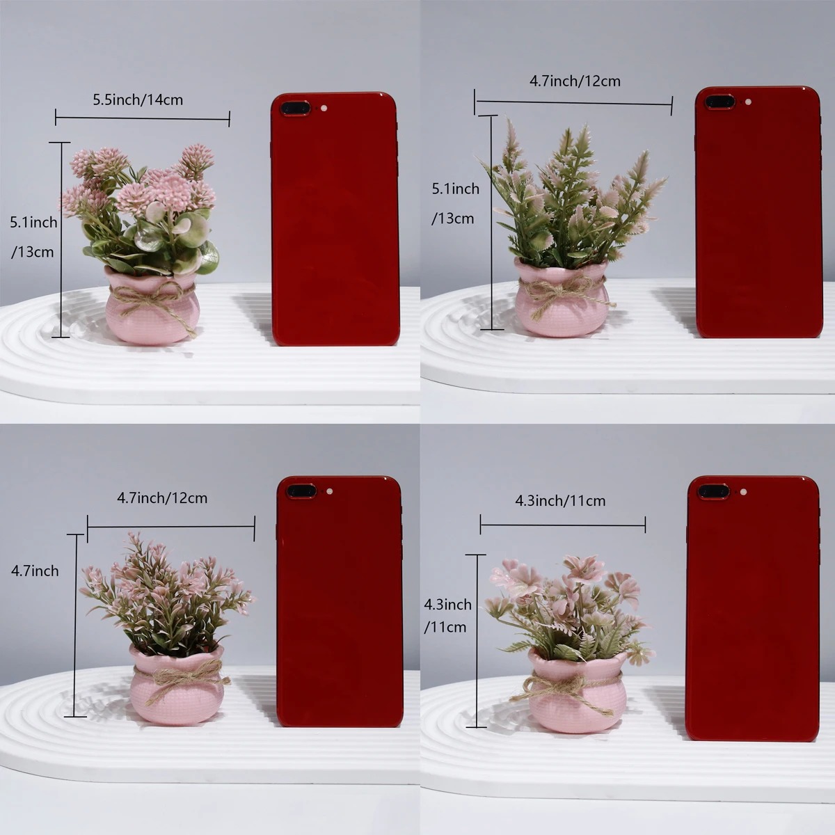 Mini plantes artificielles en  - Desk Setup Plant avis et prix