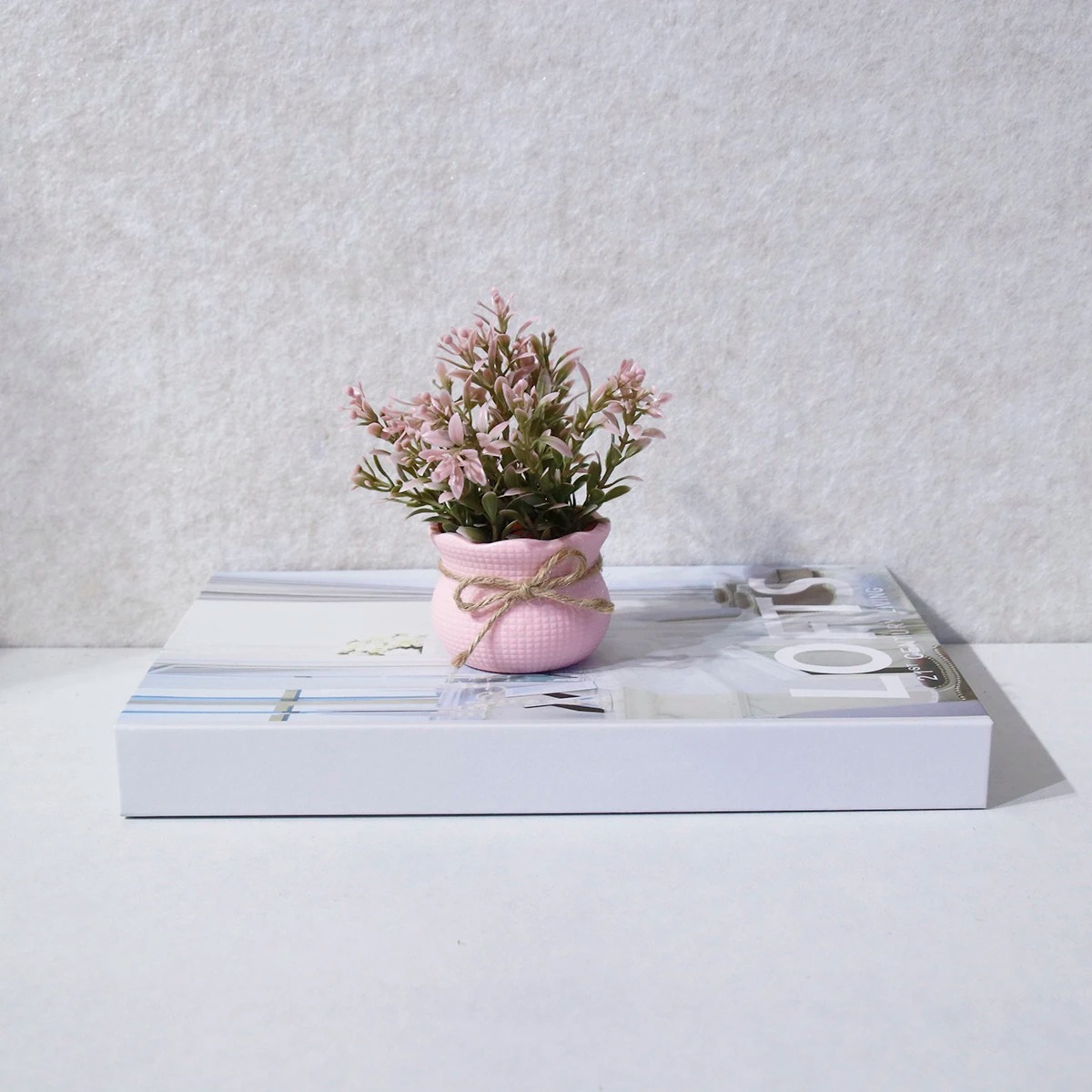 Mini plantes artificielles en  - Desk Setup Plant avis et prix