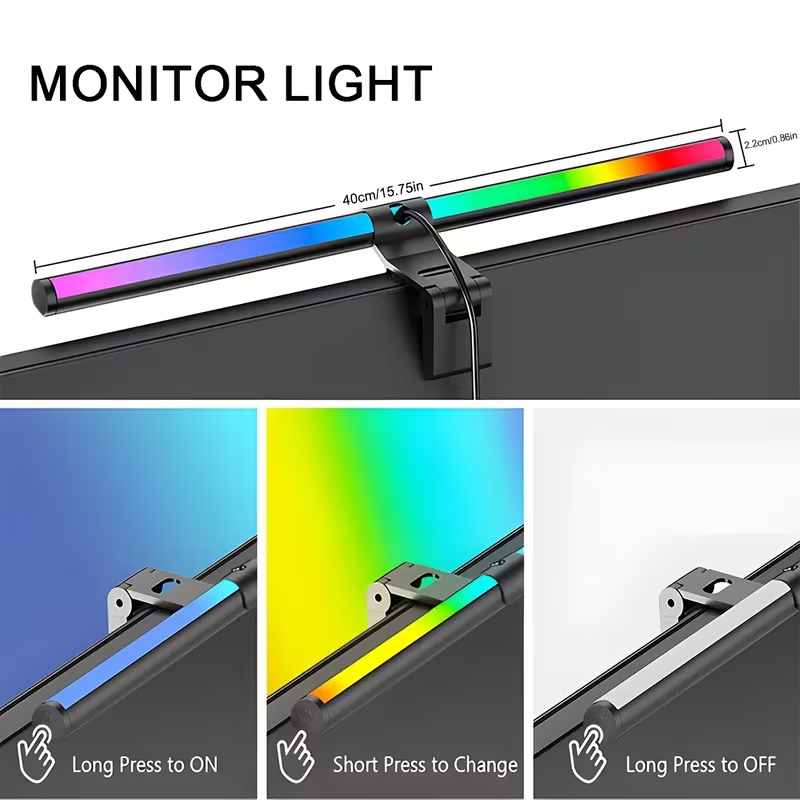 Barre lumineuse RGB pour monit - Desk Setup Equipment avis et prix