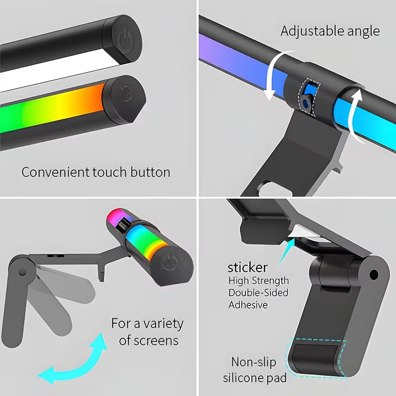 Barre lumineuse RGB pour monit - Desk Setup Equipment avis et prix