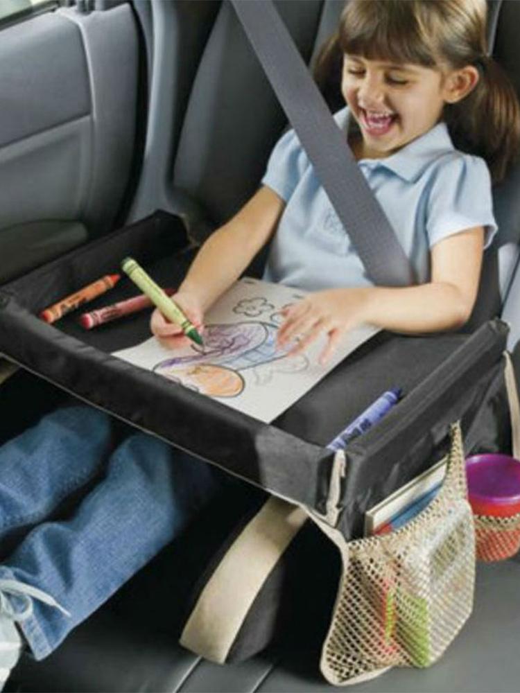 Plateau de siège auto pliable  - Desk Setup Girl avis et prix