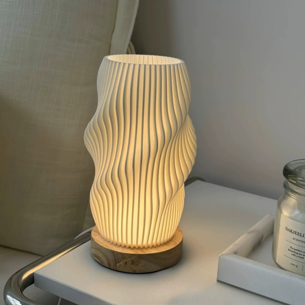 Lampe de bureau 3D de Style cr - Desk Setup White avis et prix
