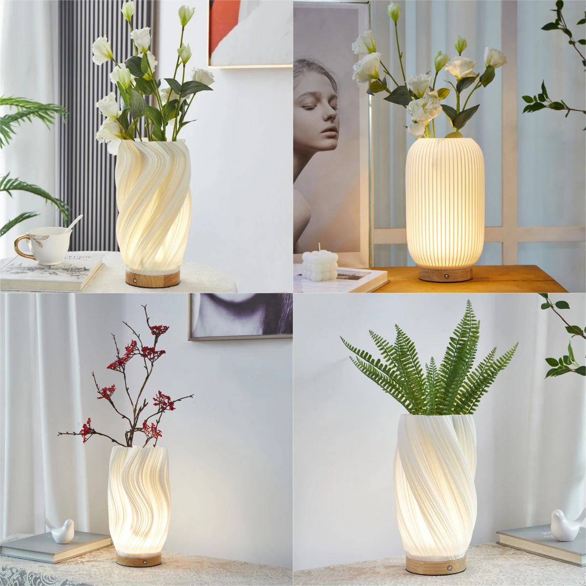 Lampe de bureau 3D de Style cr - Desk Setup White avis et prix