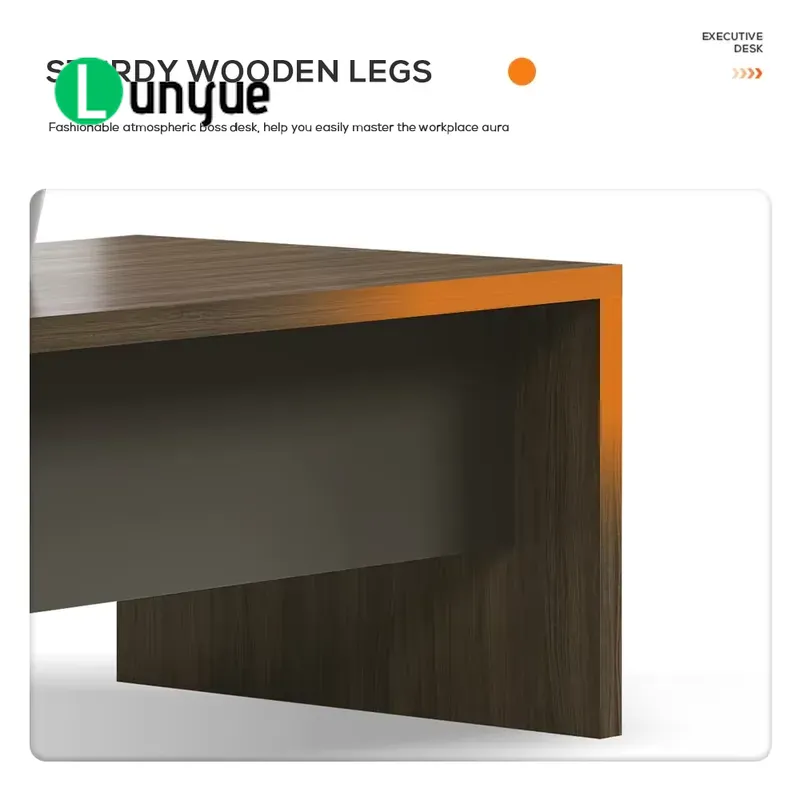 Bureau de direction moderne en - Desk Setup Corner avis et prix