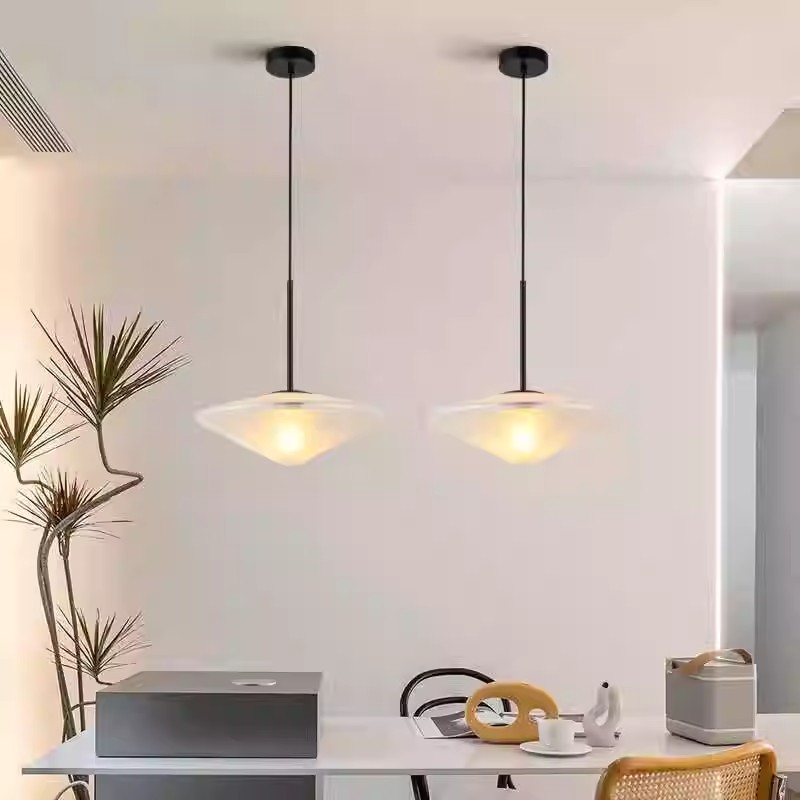 Lampes suspendues en verre sou - Desk Setup White avis et prix