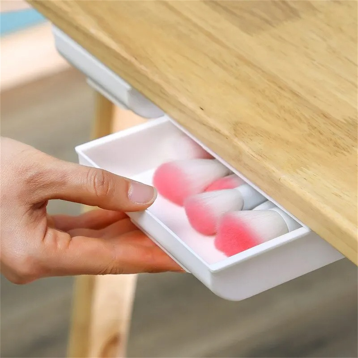 1 boîte de rangement autocolla - Desk Setup White avis et prix