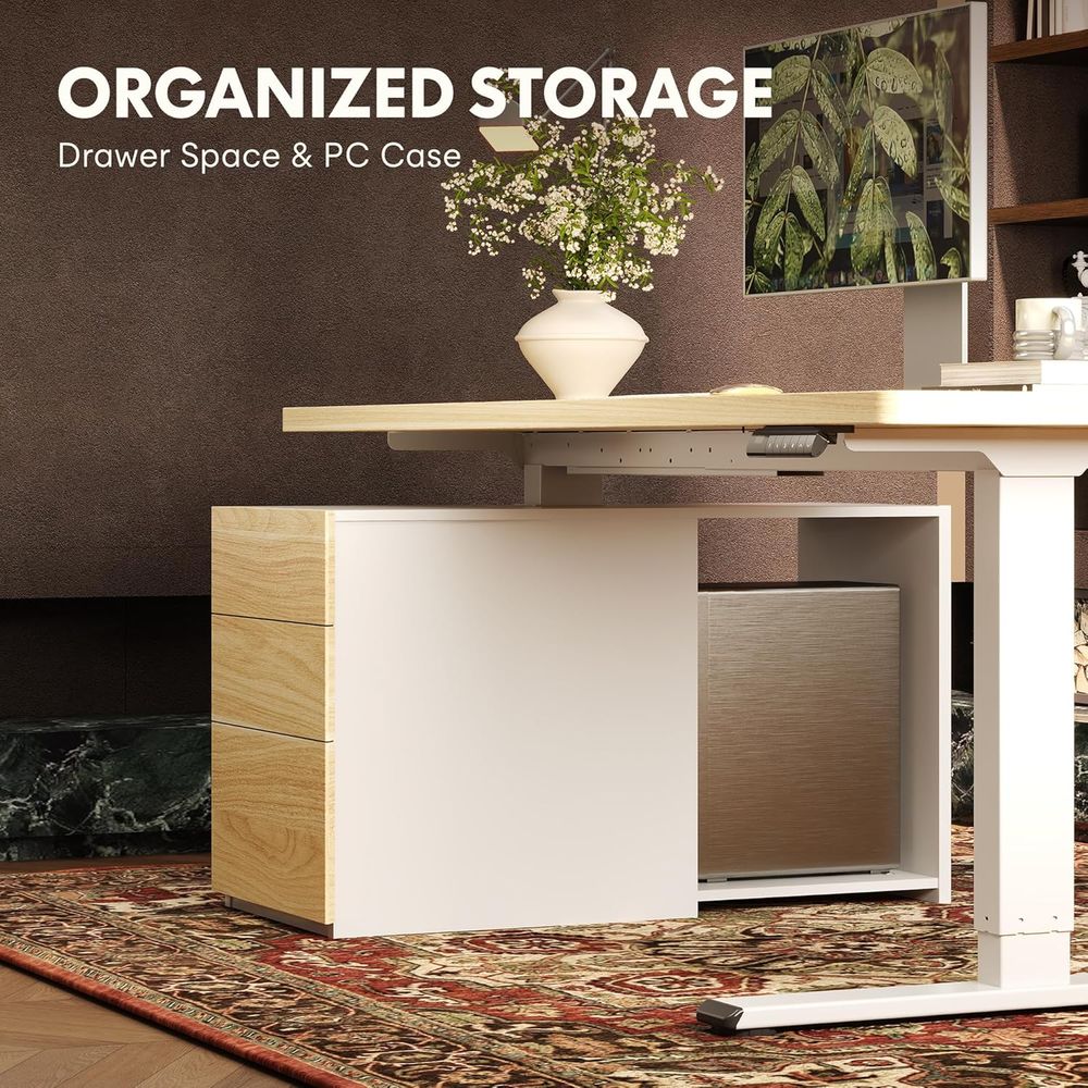 Bureau debout 55 pouces à doub - Desk Setup Dual Monitor avis et prix