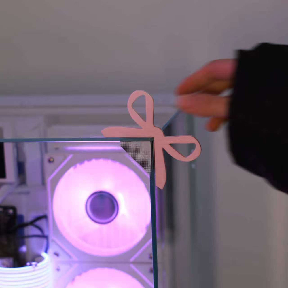 Décoration d'angle de moniteur - Desk Setup Girly avis et prix