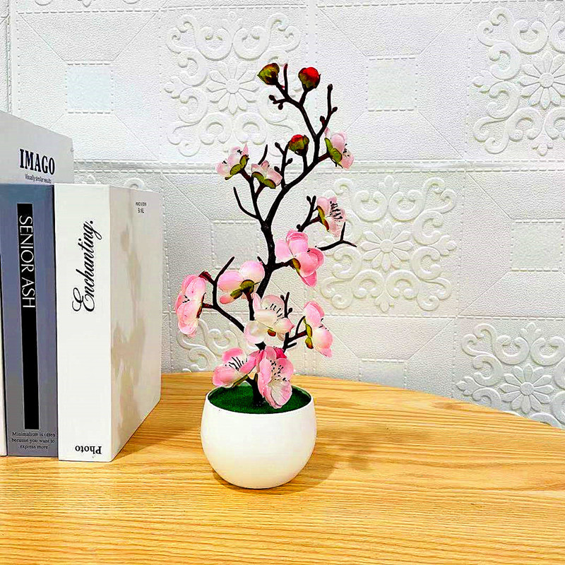 Plantes artificielles bonsaï p - Desk Setup Plant avis et prix