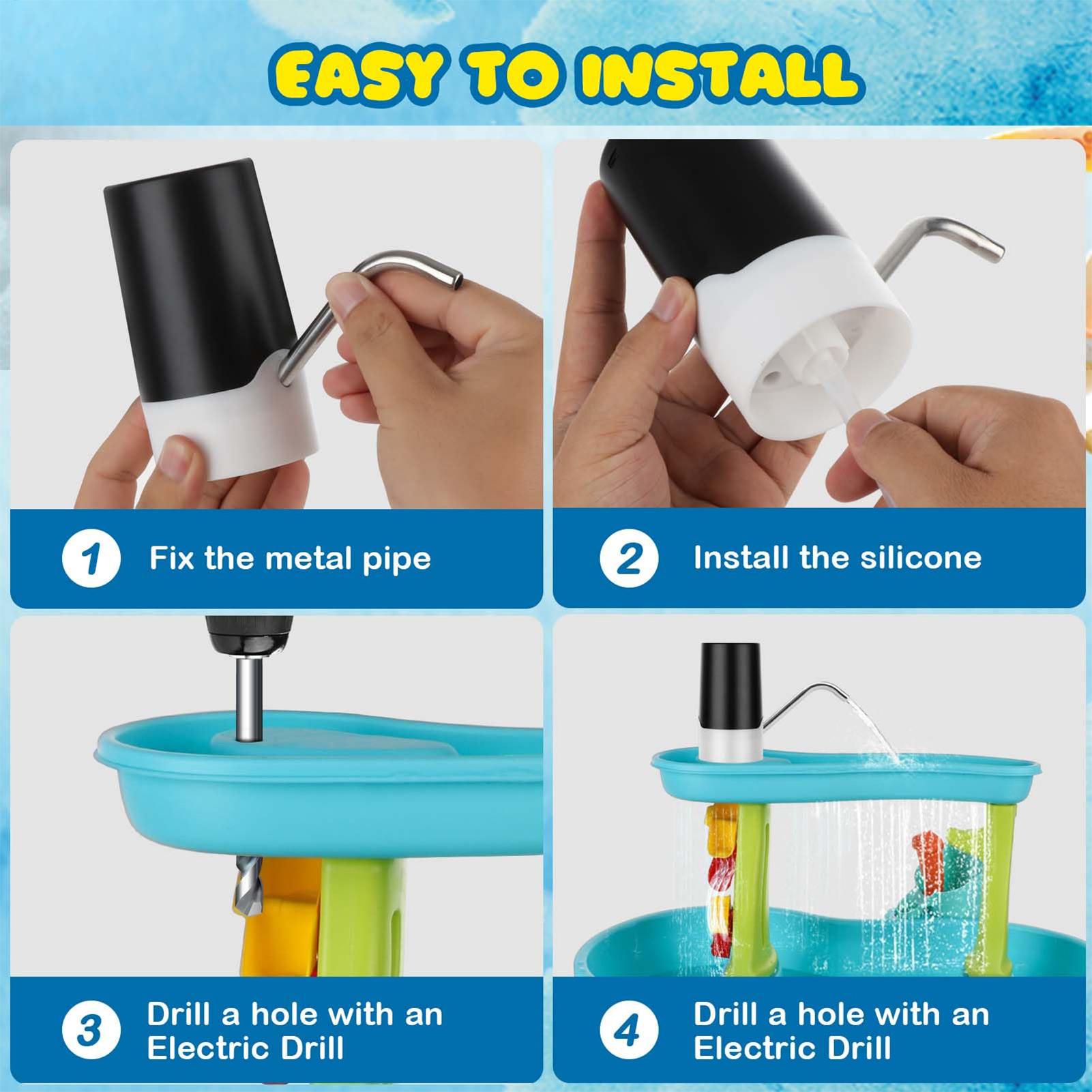 Petite pompe à eau sans fil re - Desk Setup Girl avis et prix