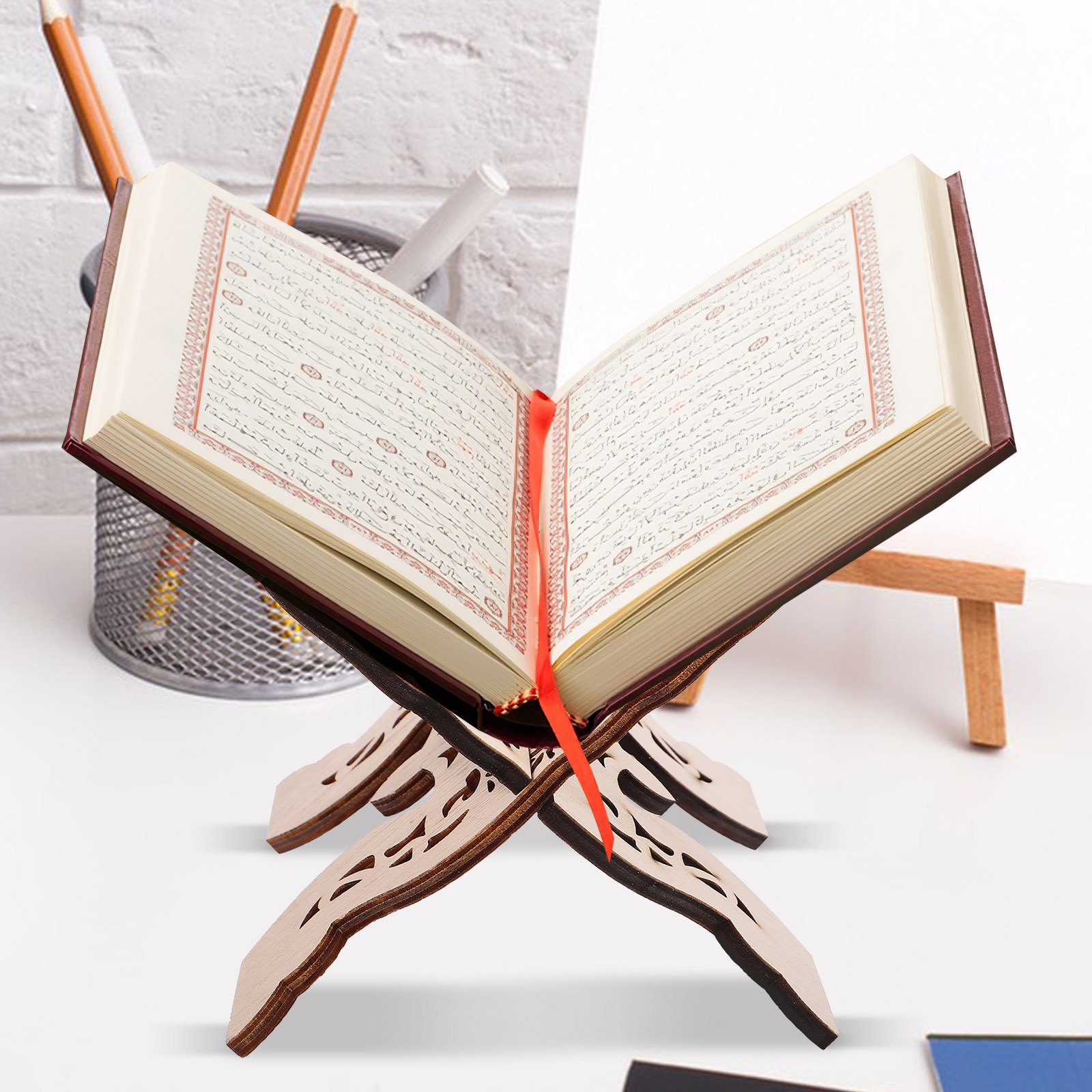 Support de lecture en bois pou - Desk Setup Equipment avis et prix