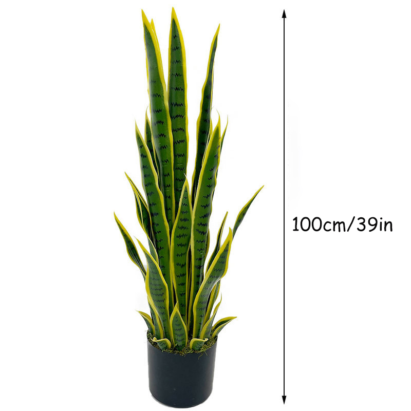 Plante artificielle Sansevieri - Desk Setup Plant avis et prix