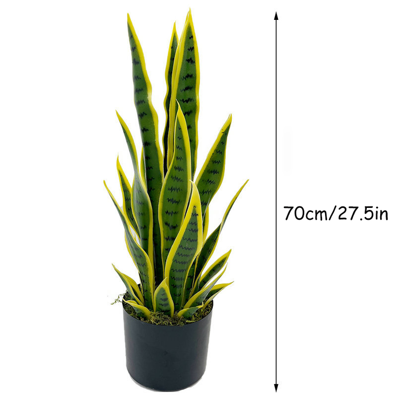 Plante artificielle Sansevieri - Desk Setup Plant avis et prix