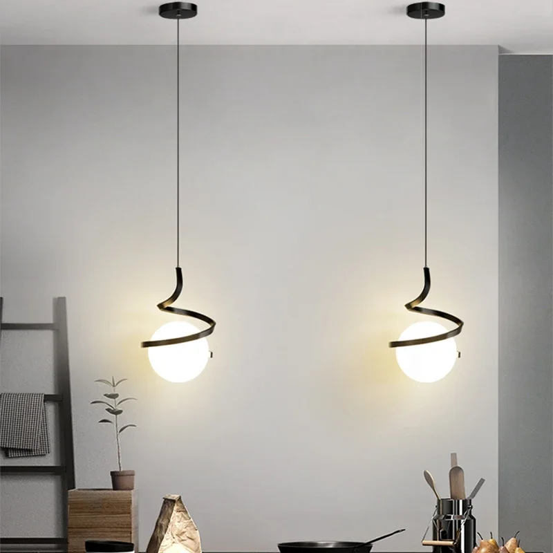 Lampe suspendue LED nordique p - Desk Setup White avis et prix