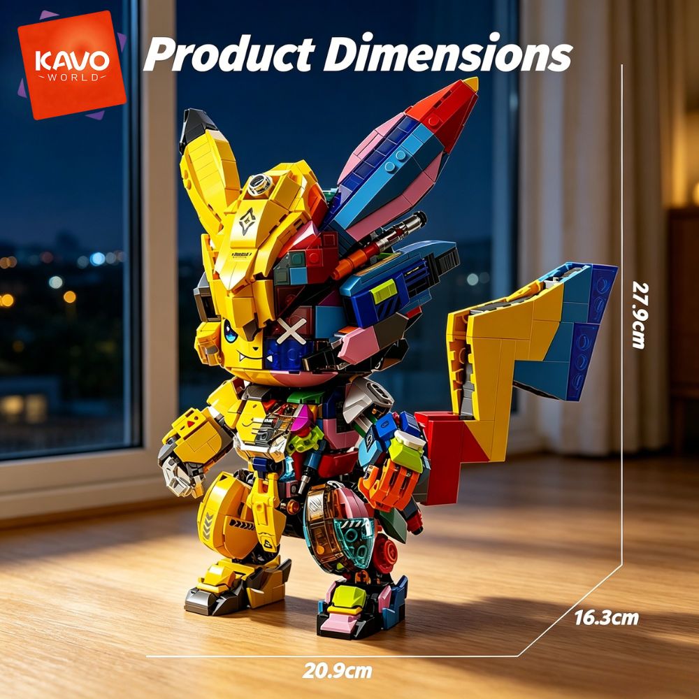 KAVOWORLD 1505PCS Kit de const - Desk Setup Enthusiast avis et prix