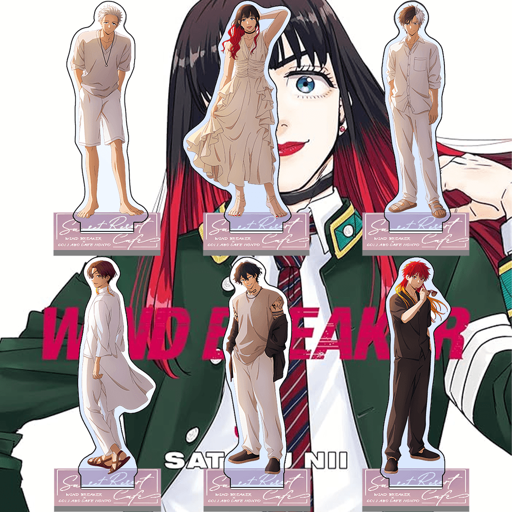 WIND BREAKER Umemiya Hajime 15 - Desk Setup White avis et prix