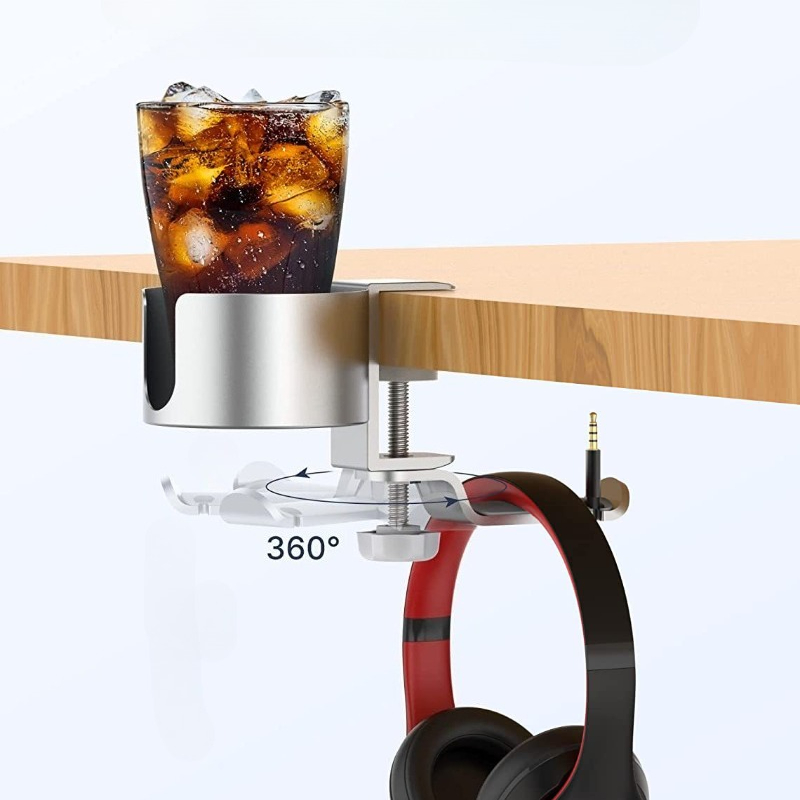 360 °   Support de casque rota - Desk Setup Headphones avis et prix