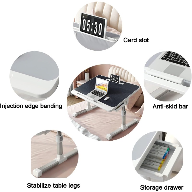 Plateau de lit pour ordinateur - Desk Setup For Laptop avis et prix