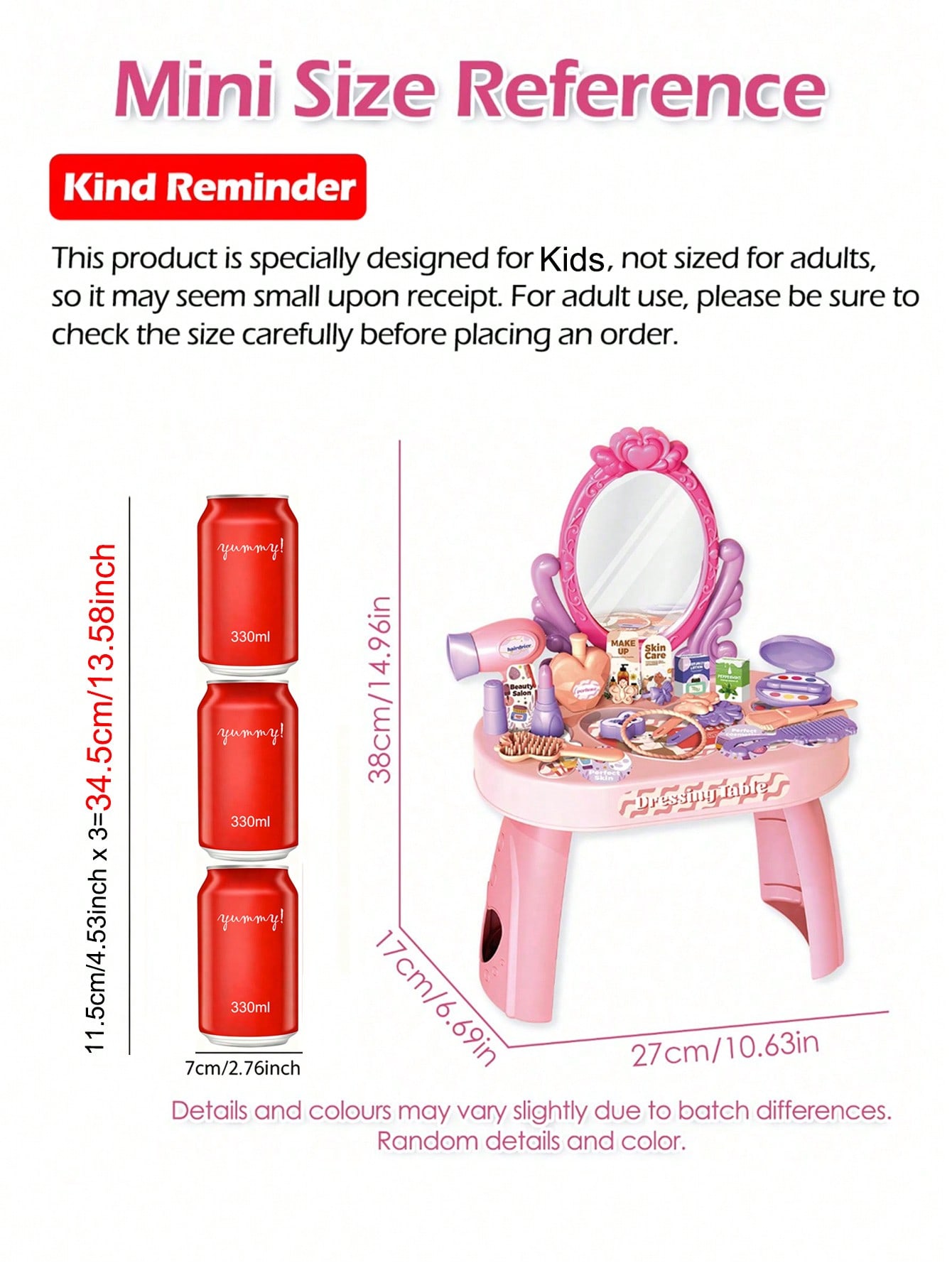 Ensemble de coiffeuse princess - Desk Setup Girl avis et prix