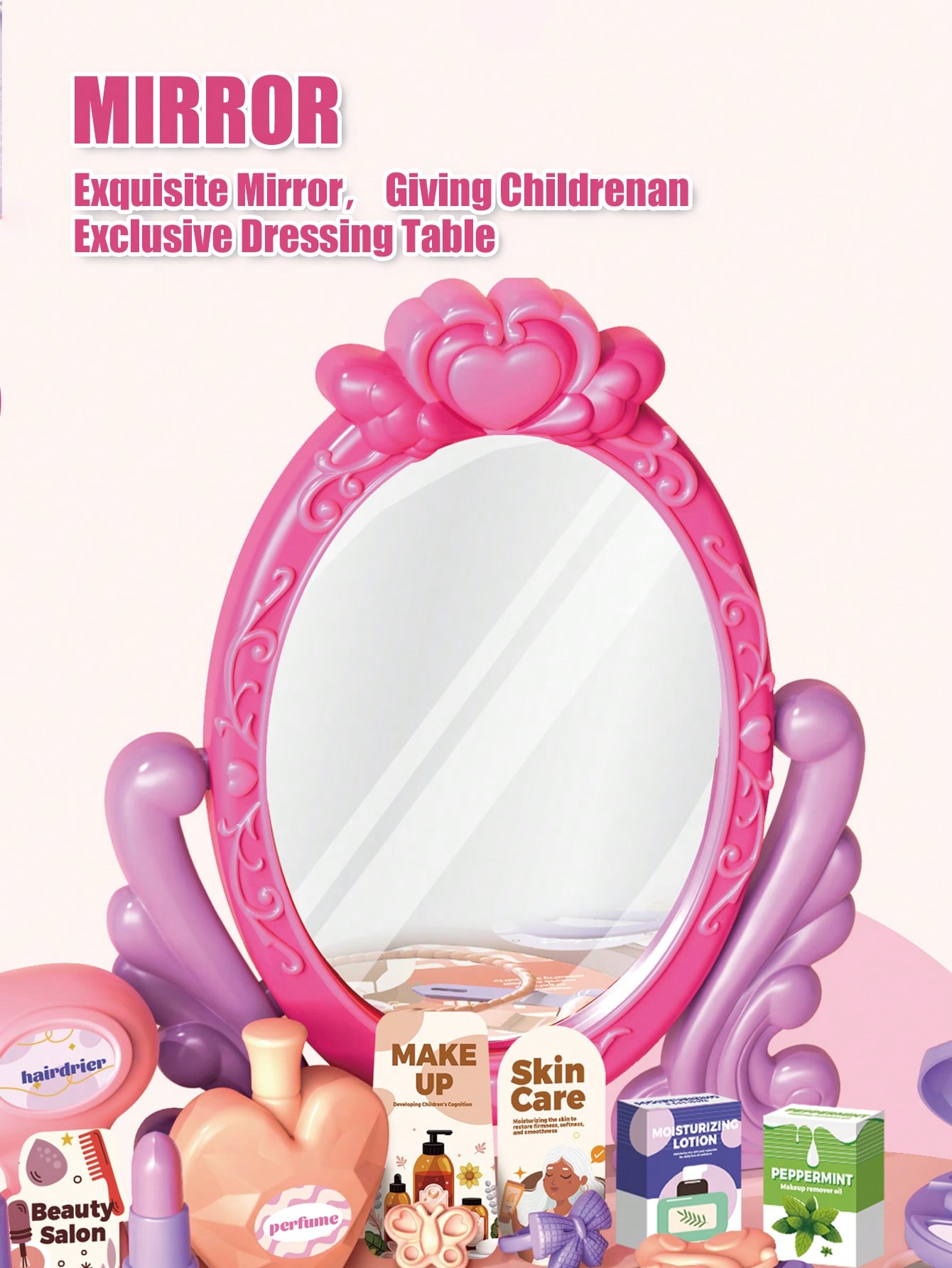 Ensemble de coiffeuse princess - Desk Setup Girl avis et prix