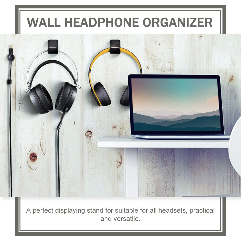 2 supports muraux pour casque, - Desk Setup Headphones avis et prix