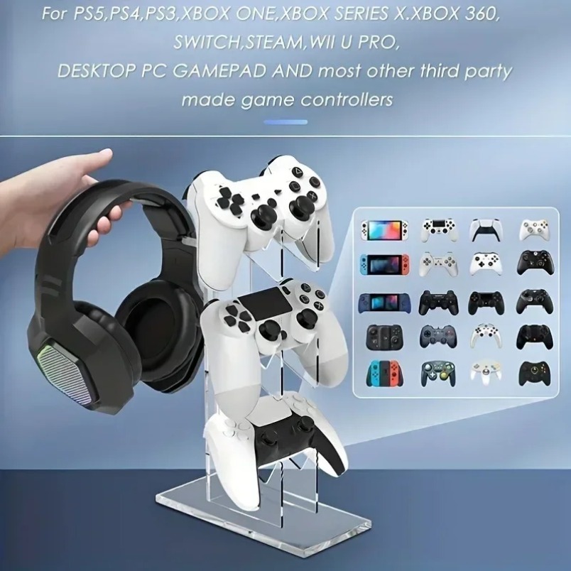 Support de rangement pour jeux - Desk Setup Headphones avis et prix