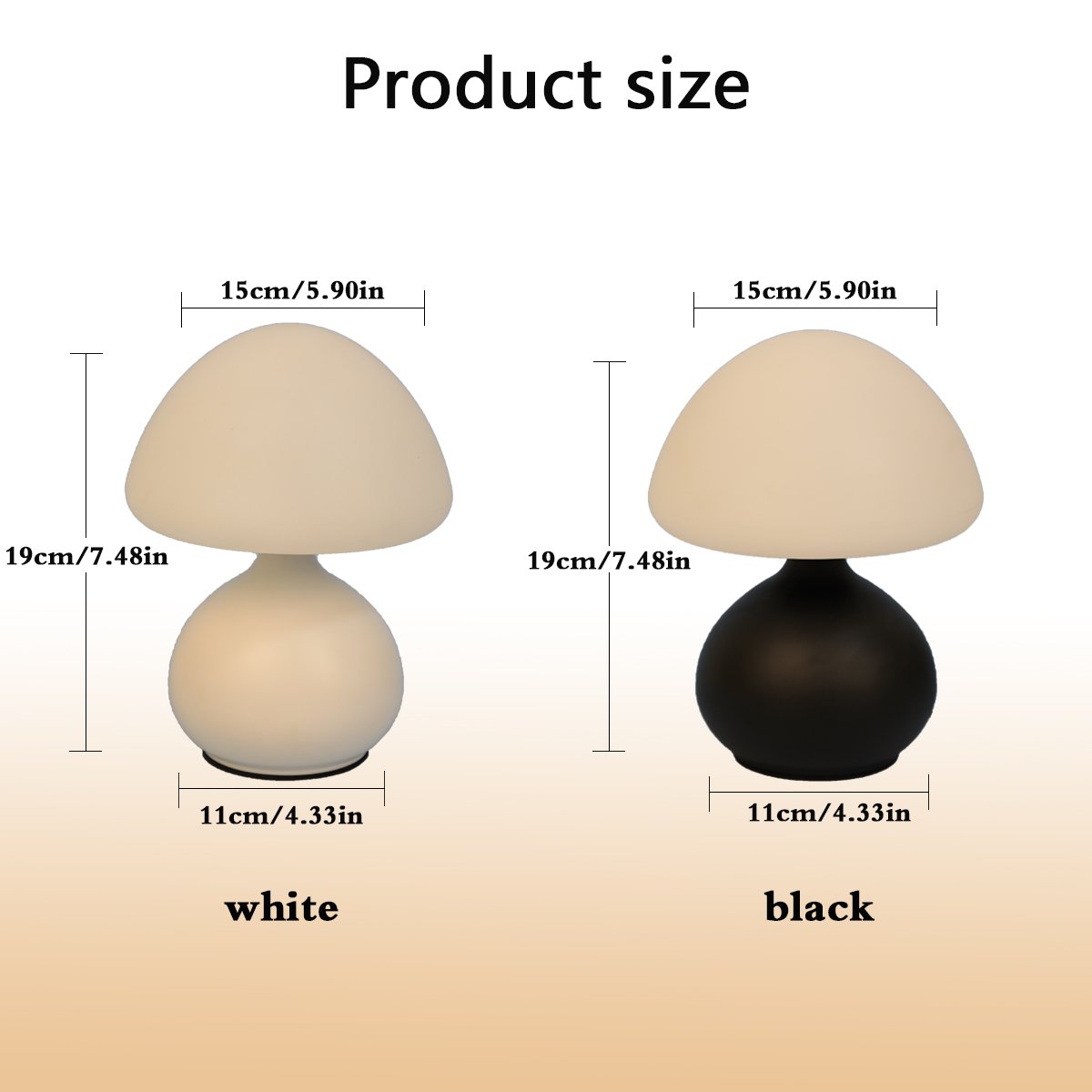 Mini lampe de chevet en forme  - Desk Setup White avis et prix