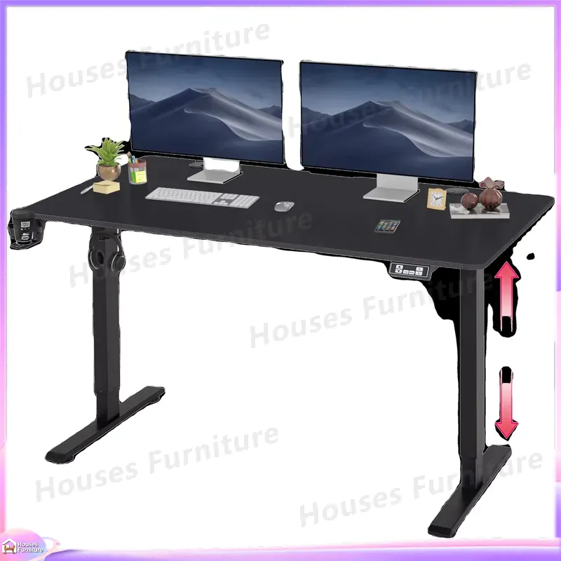Grand bureau de jeu pour ordin - Desk Setup L Shaped avis et prix