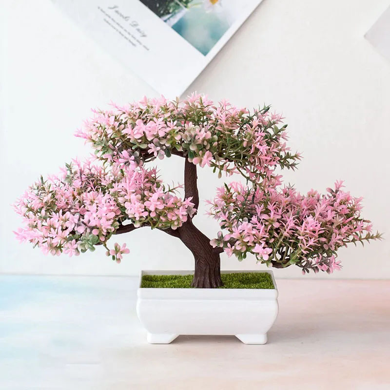 Plantes artificielles bonsaï,  - Desk Setup Plant avis et prix