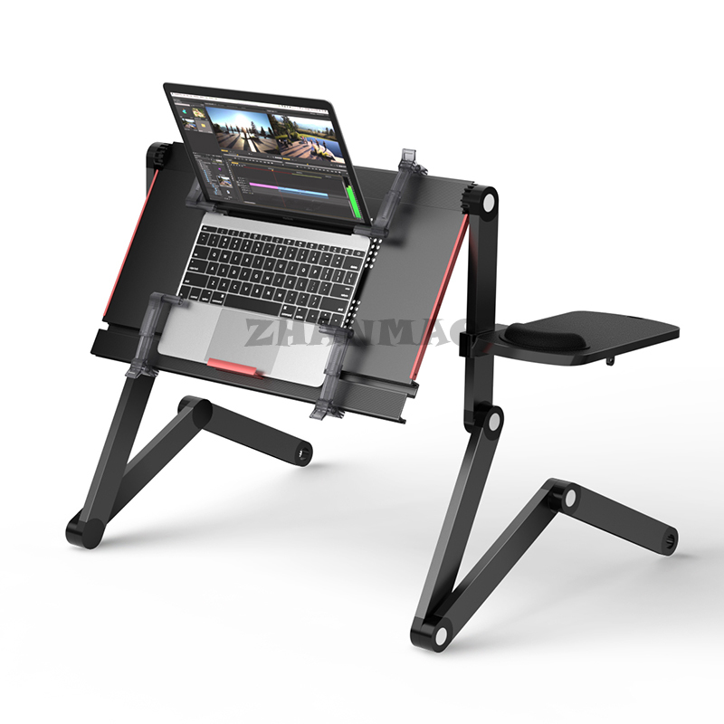 Couché plat sur le lit, bureau - Desk Setup For Laptop avis et prix
