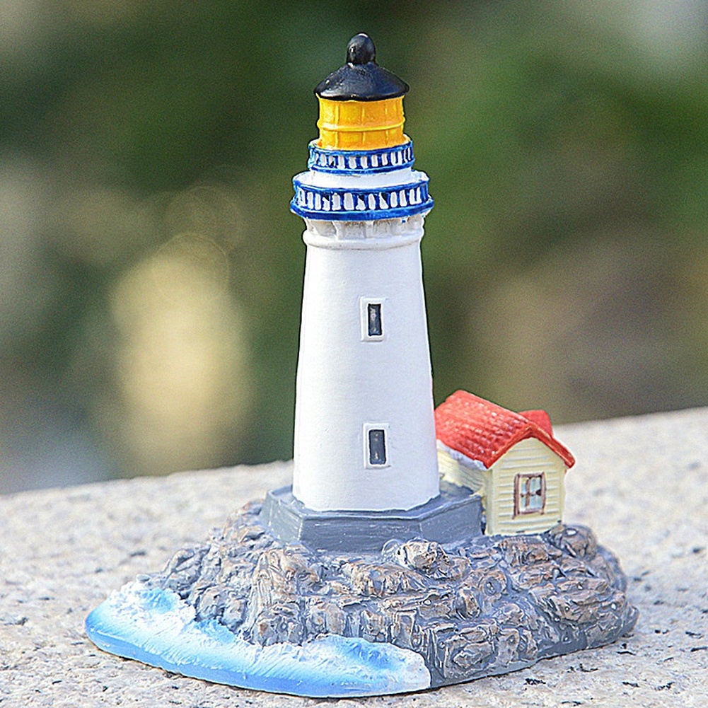 Décoration de phare en résine  - Desk Setup Or Set Up avis et prix