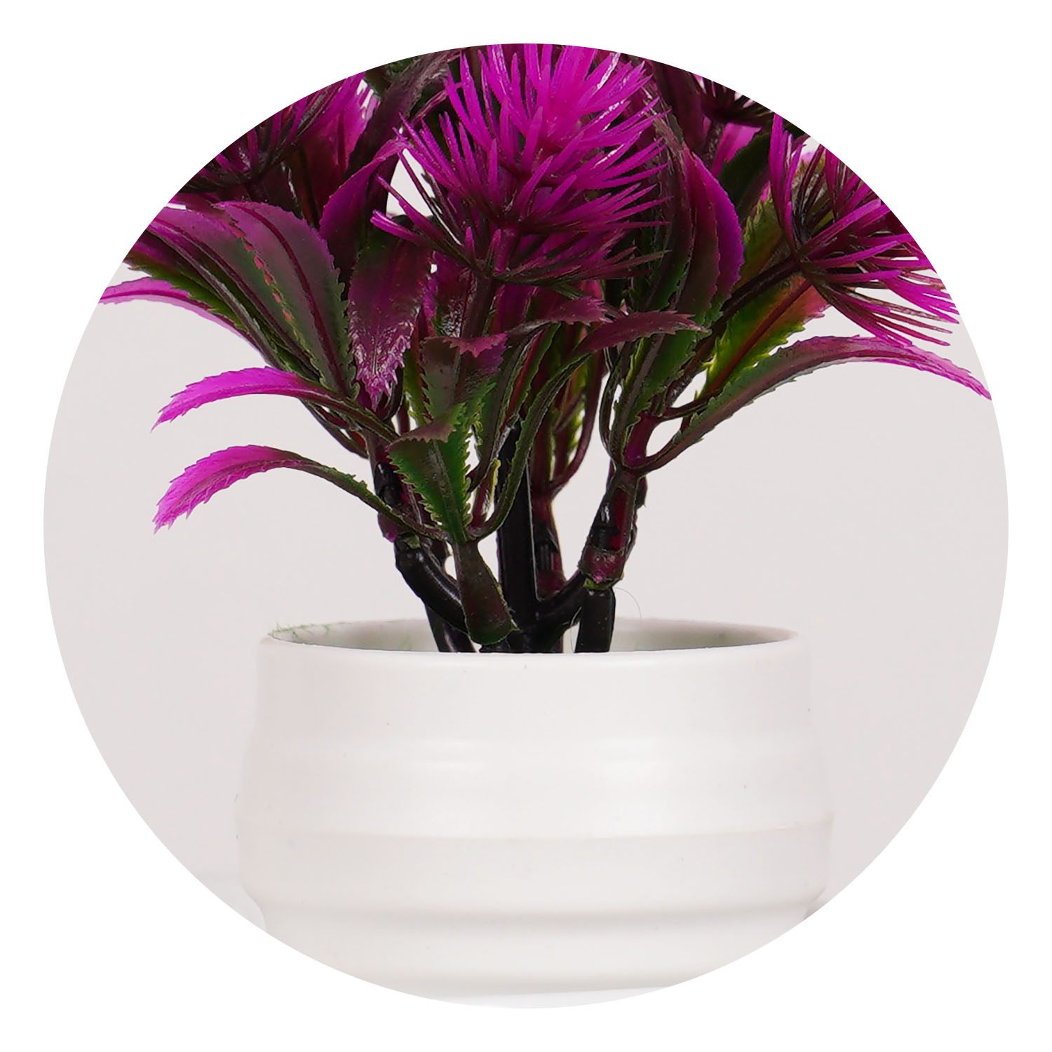 Mini plantes artificielles bon - Desk Setup Plant avis et prix